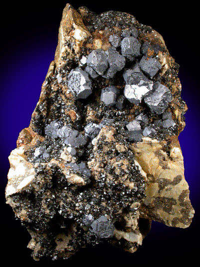 Galena and Sphalerite from Tri-State Lead-Zinc Mining District, near Joplin, Jasper County, Missouri