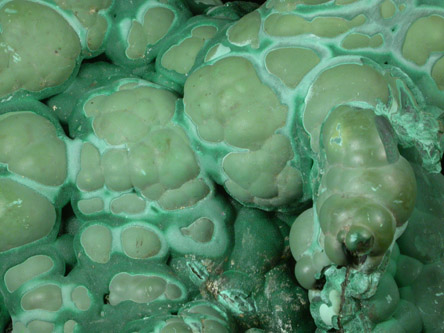 Malachite from Bisbee, Warren District, Cochise County, Arizona