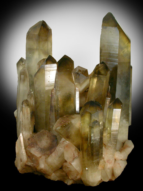 Quartz var. Citrine from Ural Mountains, Russia