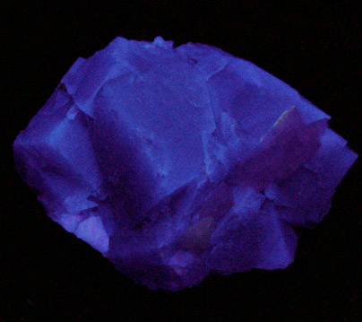 Fluorite with Calcite from Hull Mine, 150' Level, Castle Dome District, 58 km northeast of Yuma, Yuma County, Arizona