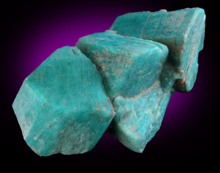 Microcline var. Amazonite from Crystal Peak area, 6.5 km northeast of Lake George, Park-Teller Counties, Colorado