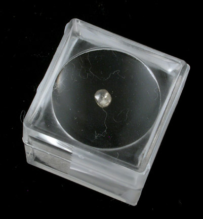 Diamond (0.23 carat white crystal) from Crater of Diamonds State Park, Murfreesboro, Pike County, Arkansas