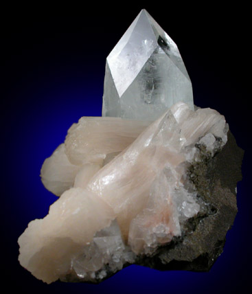 Apophyllite and Stilbite-Ca from Jalgaon, Maharashtra, India