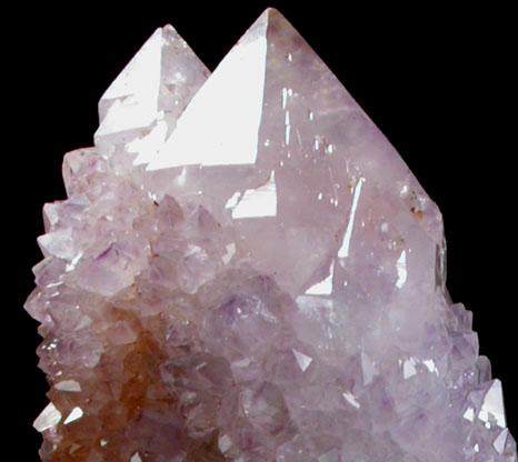 Quartz var. Amethyst (Cactus Quartz) from Boekenhouthoek area, Mpumalanga Province, South Africa