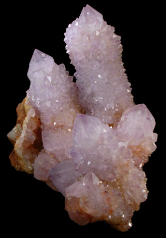 Quartz var. Amethyst (Cactus Quartz) from Boekenhouthoek area, Mpumalanga Province, South Africa