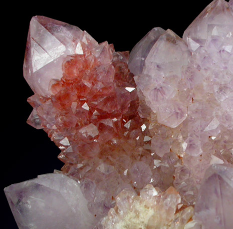 Quartz var. Amethyst (Cactus Quartz) from Boekenhouthoek area, Mpumalanga Province, South Africa