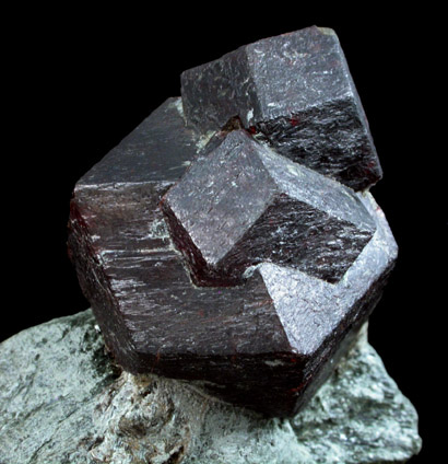 Almandine Garnets on Matrix from Austria