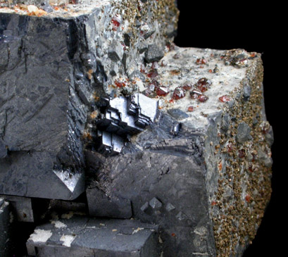 Galena, Sphalerite, Pyrite, Quartz from Tri-State Lead-Zinc Mining District, near Joplin, Jasper County, Missouri