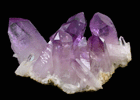 Quartz var. Amethyst from Piedra Parada, near Las Vigas, Tatatila, Veracruz, Mexico