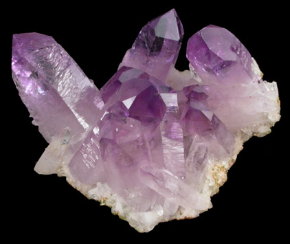 Quartz var. Amethyst from Piedra Parada, near Las Vigas, Tatatila, Veracruz, Mexico