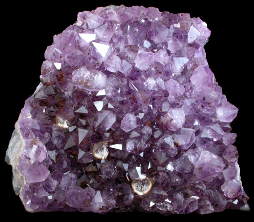 Quartz var. Amethyst with Hematite inclusions from Rio Grande do Sul, Brazil