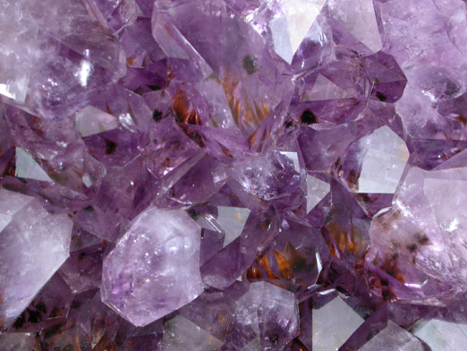 Quartz var. Amethyst with Hematite inclusions from Rio Grande do Sul, Brazil