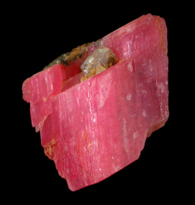 Rhodochrosite with Fluorite, Pyrite, Quartz from Moose Mine, Gilpin County, Colorado