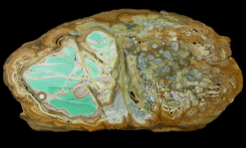 Variscite, Crandallite, Wardite, Millisite from Little Green Monster Mine, Clay Canyon, Fairfield, Utah County, Utah (Type Locality for Wardite and Millisite)