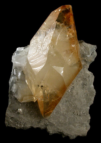 Calcite (C-axis twinned crystals) from Elmwood Mine, Carthage, Smith County, Tennessee