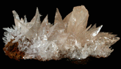Calcite with twinned crystals from Leiping Mine, Guiyang, Hunan, China
