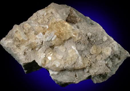 Fluorite with Celestine from Clay Center, Ottawa County, Ohio