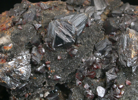 Sphalerite and Galena from Picher Lead Mining District, Ottawa County, Oklahoma