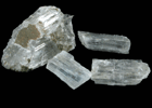 Kernite from Boron, Kern County, California (Type Locality for Kernite)