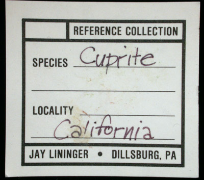 Cuprite from California
