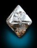 Diamond (6.42 carat octahedral crystal) from Argyle Mine, Kimberley, Western Australia, Australia