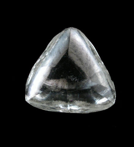 Diamond (1.55 carat macle, twinned crystal) from Northern Cape Province, South Africa