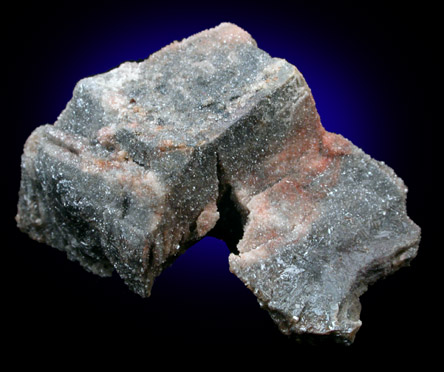 Anglesite pseudomorphs after Galena from Galena King Mine, Tijeras Canyon District, Manzano Mountains, Bernalillo County, New Mexico