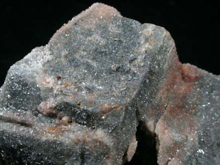 Anglesite pseudomorphs after Galena from Galena King Mine, Tijeras Canyon District, Manzano Mountains, Bernalillo County, New Mexico