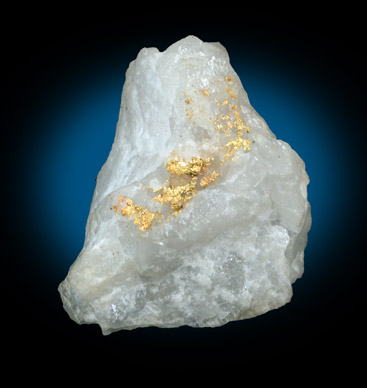 Gold in Quartz from Malartic District, Québec, Canada
