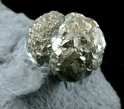 Pyrite from Brass Ball Claim, Eagle County, Colorado