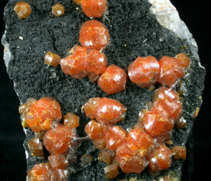 Mimetite var. Campylite with Coronadite and Quartz from Dry Gill Mine, Caldbeck Fells, Cumbria, England