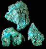 Chrysocolla pseudomorphs after Hemimorphite from 79 Mine, Banner District, near Hayden, Gila County, Arizona