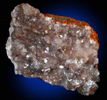 Calcite, Hemimorphite, Plattnerite from Mina Ojuela, Mapimi, Durango, Mexico