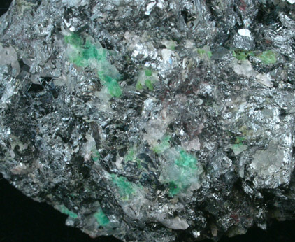 Hematite with Aurichalcite from Planet Peak, near Bouse, Yuma County, Arizona