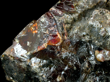 Sphalerite from Las Manforas Mine, Aliva, Picos de Europa Mountains, Spain