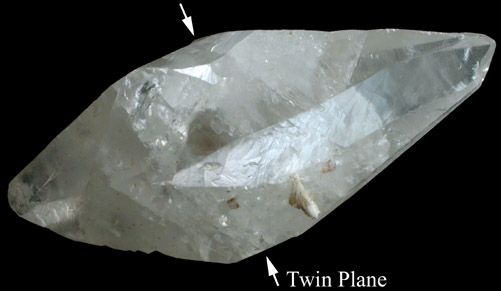 Calcite (twinned crystals) from Cave-in-Rock District, Hardin County, Illinois
