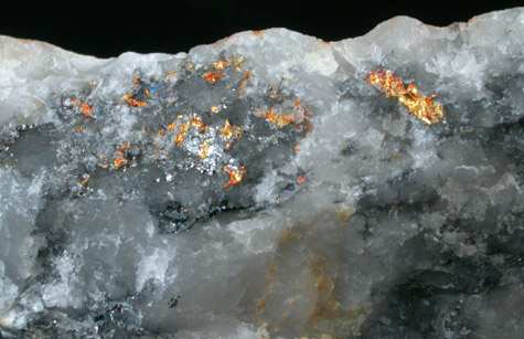 Gold in Quartz from Yukon, Canada