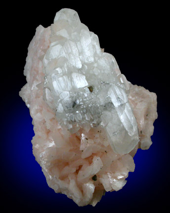 Calcite on Dolomite from Black Rock Quarry, Lawrence County, Arkansas