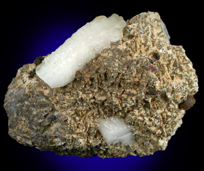 Calcite, Pyrite, Goethite from Wawa, Ontario, Canada