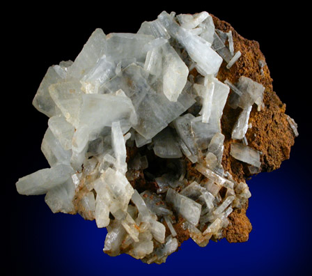 Barite from Teresita Mine, near El Llano del Beal, La Unin District, Sierra de Cartagena, Murcia Province, Spain