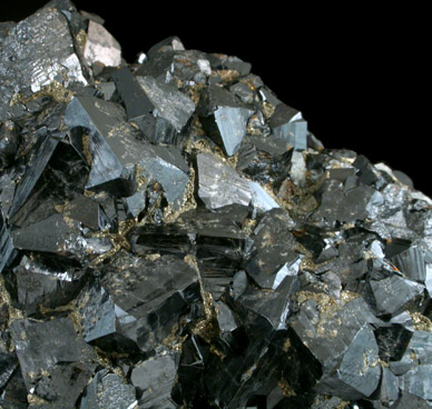 Cassiterite with Pyrite from Oruro District, Bolivia