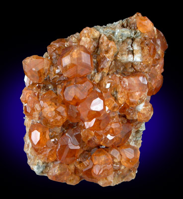 Spessartine Garnet from Putian, Tongbei-Yunling District, Fujian Province, China