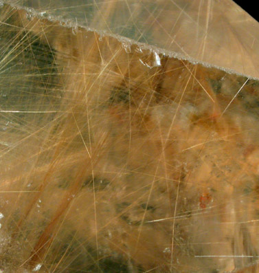 Quartz with Rutile inclusions from Minas Gerais, Brazil