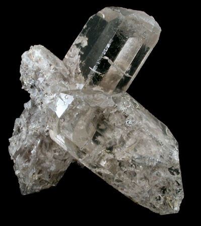 Quartz with Lepidolite from Minas Gerais, Brazil