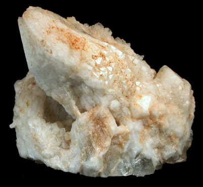 Quartz var. Milky from Withey Hill, Moosup, Windham County, Connecticut