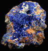 Azurite from El Cobre Mine, Concepcion del Oro, Zacatecas, Mexico