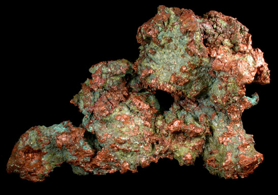 Copper from Keweenaw Peninsula Copper District, Michigan