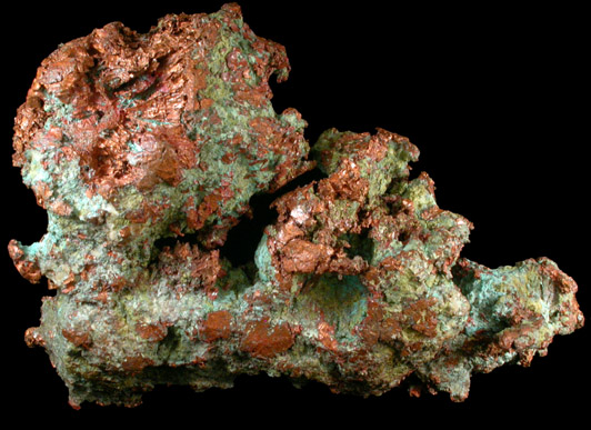 Copper from Keweenaw Peninsula Copper District, Michigan