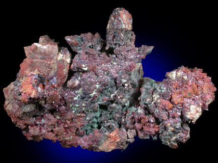 Copper with Cuprite from Bisbee, Warren District, Cochise County, Arizona