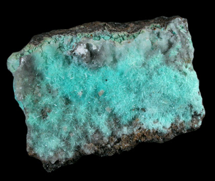 Aurichalcite from 79 Mine, Banner District, near Hayden, Gila County, Arizona